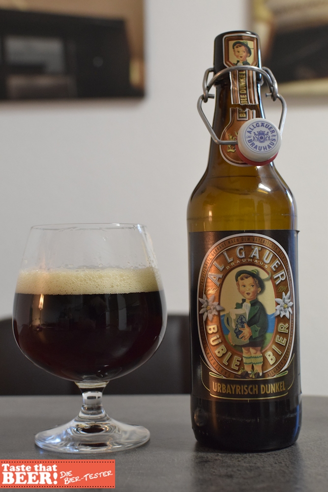 Allgäuer Brauhaus Büble Bier Urbayrisch Dunkel – Taste-that-Beer.de